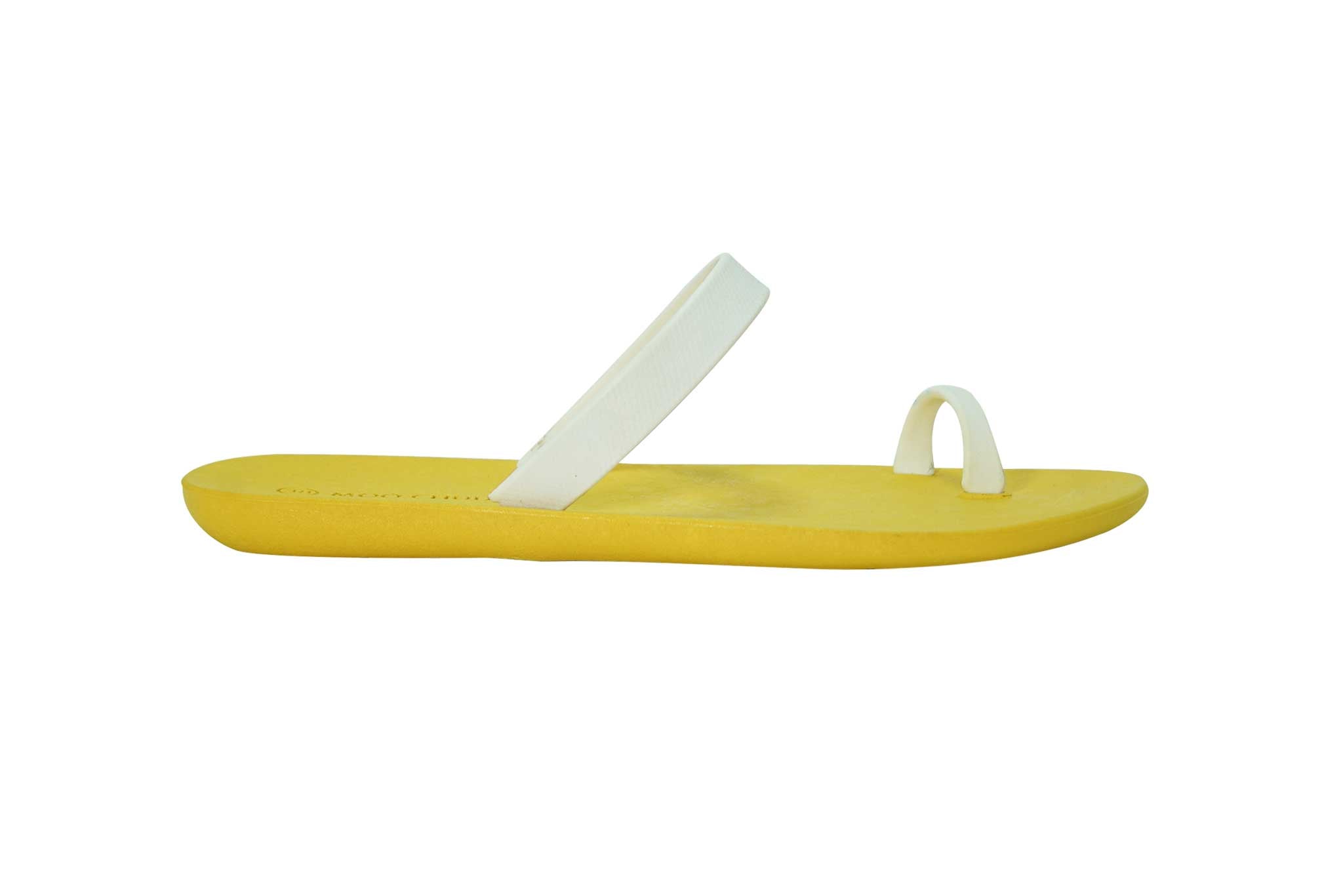 Sweety Pop Yellow Sole White Strap