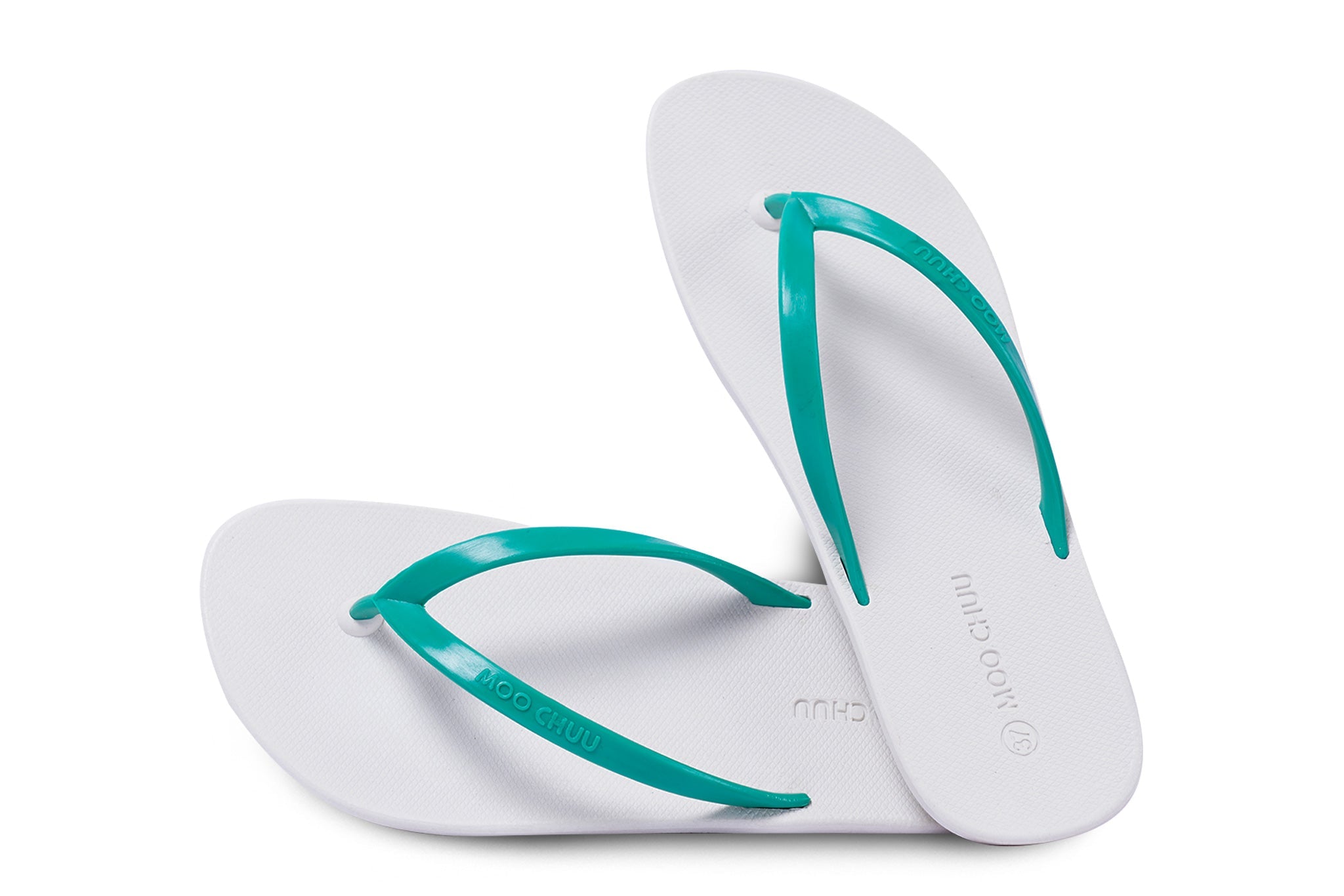 Dali Flippy White Sole Green Strap