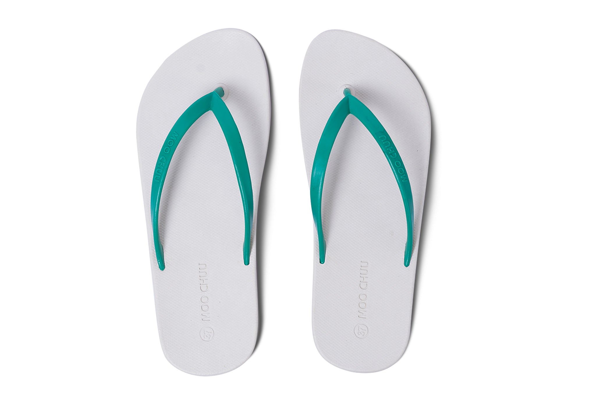 Dali Flippy White Sole Green Strap