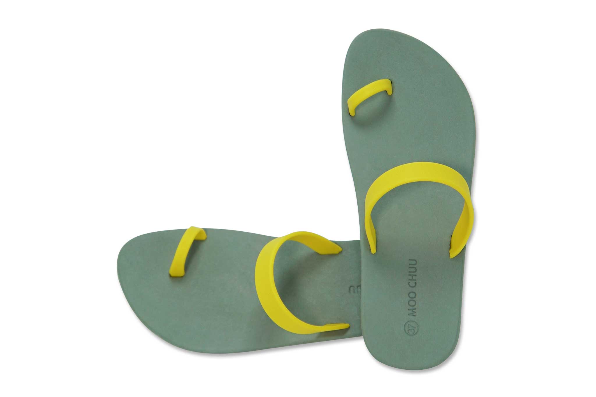 Sweety Pop Grey Sole Yellow Strap