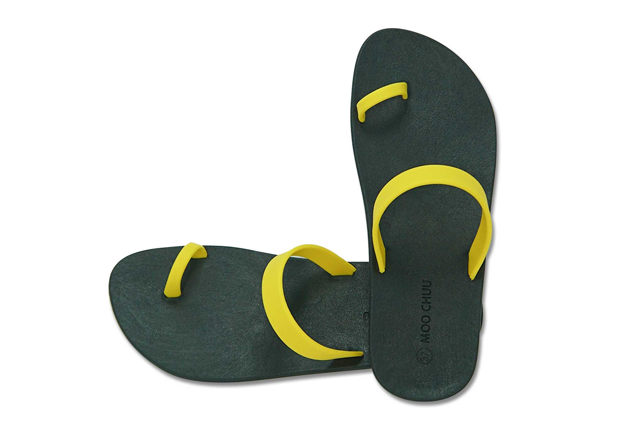 Sweety Pop Black Sole Yellow Strap