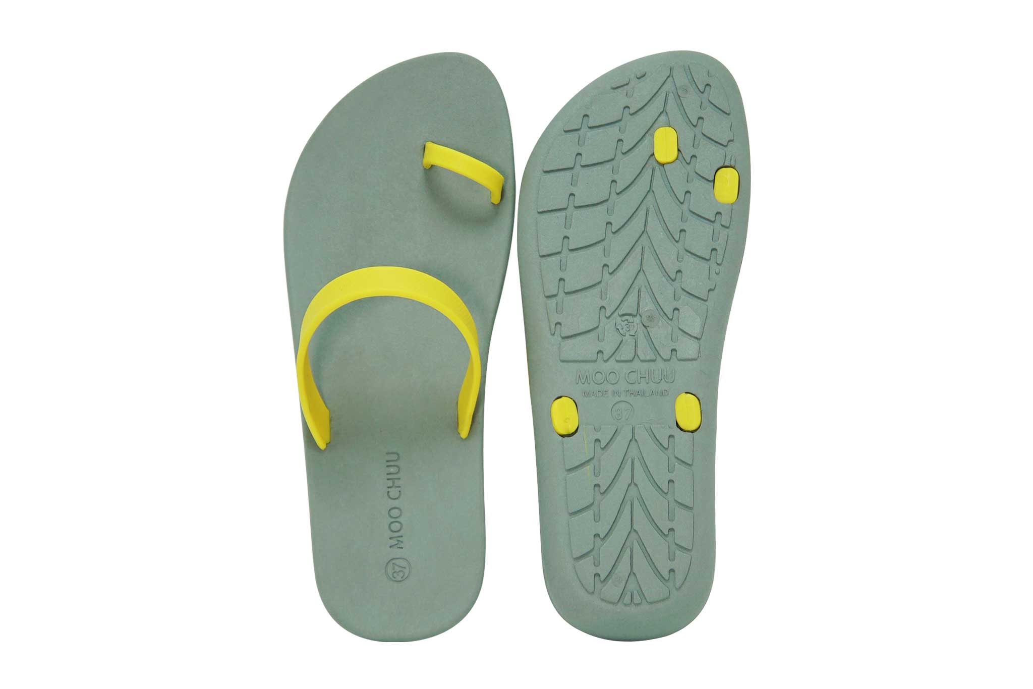 Sweety Pop Grey Sole Yellow Strap