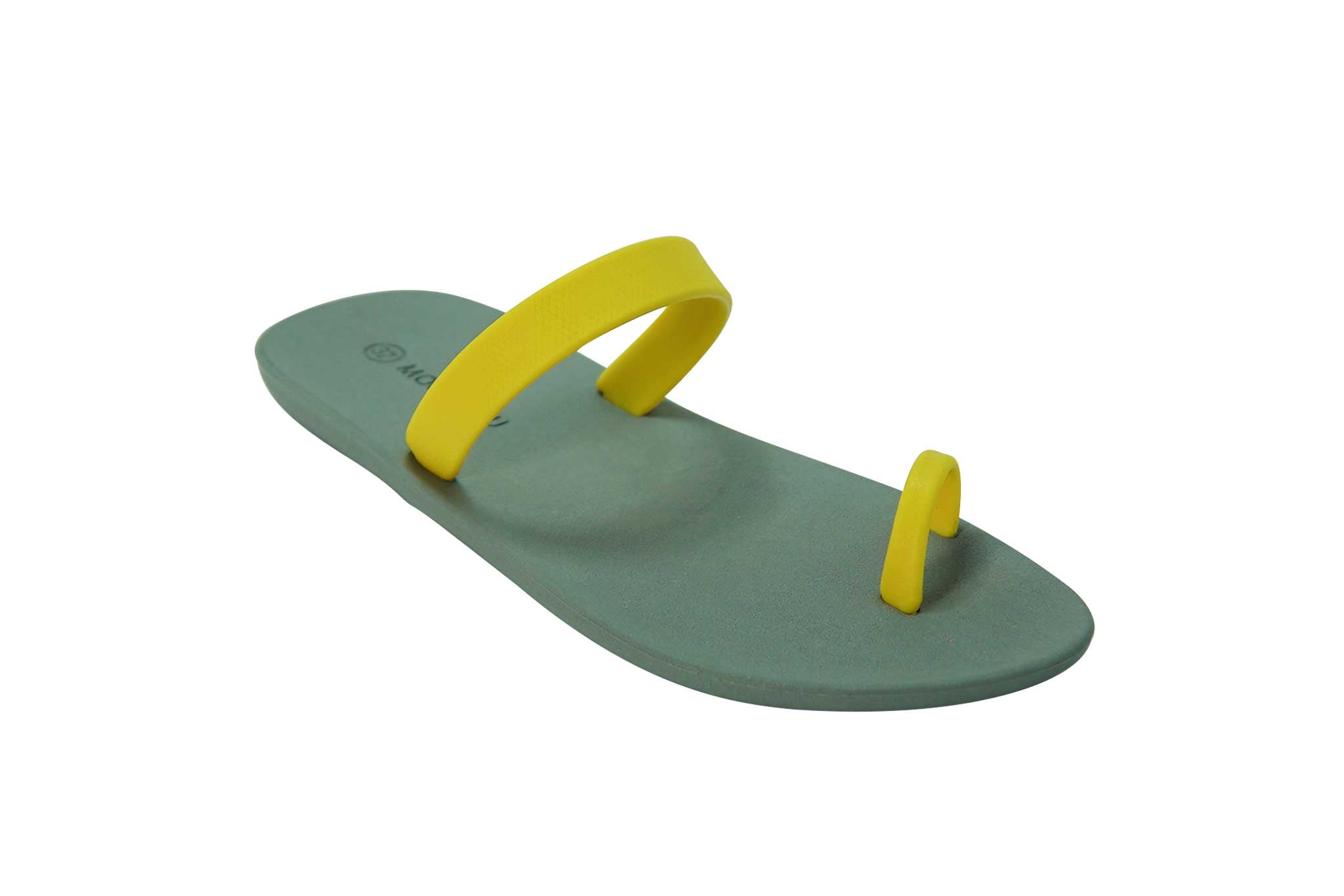 Sweety Pop Grey Sole Yellow Strap