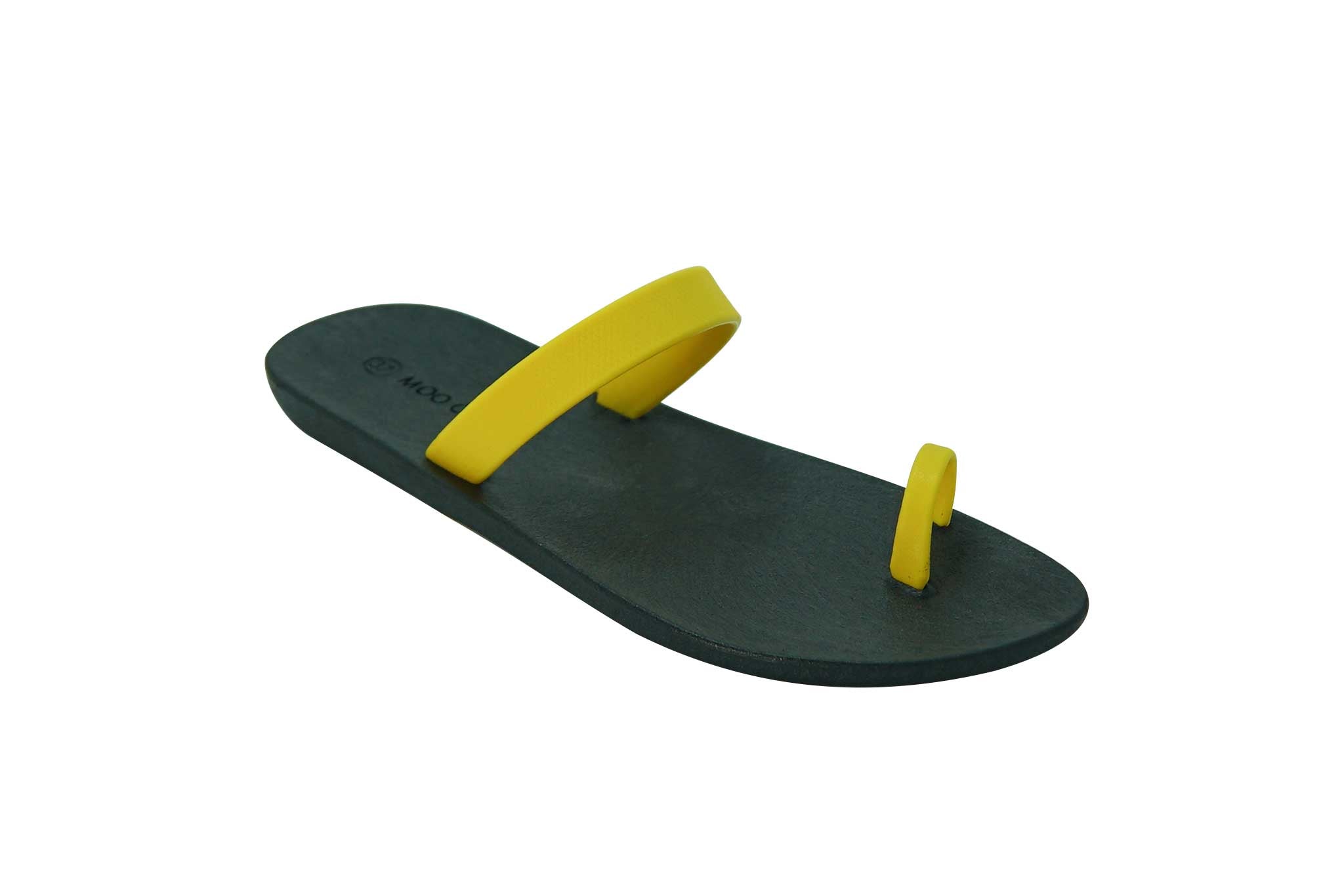 Sweety Pop Black Sole Yellow Strap