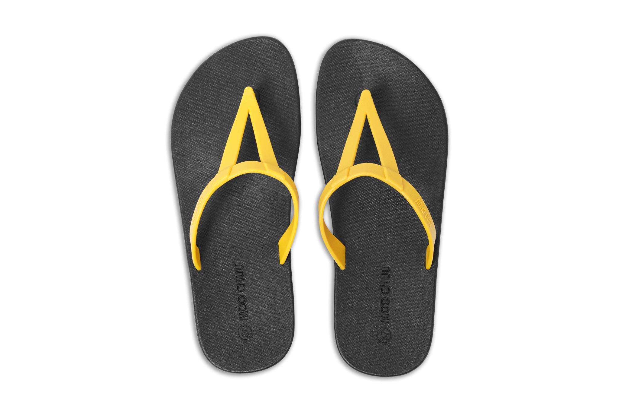 Eiffel Black Sole Yellow Strap