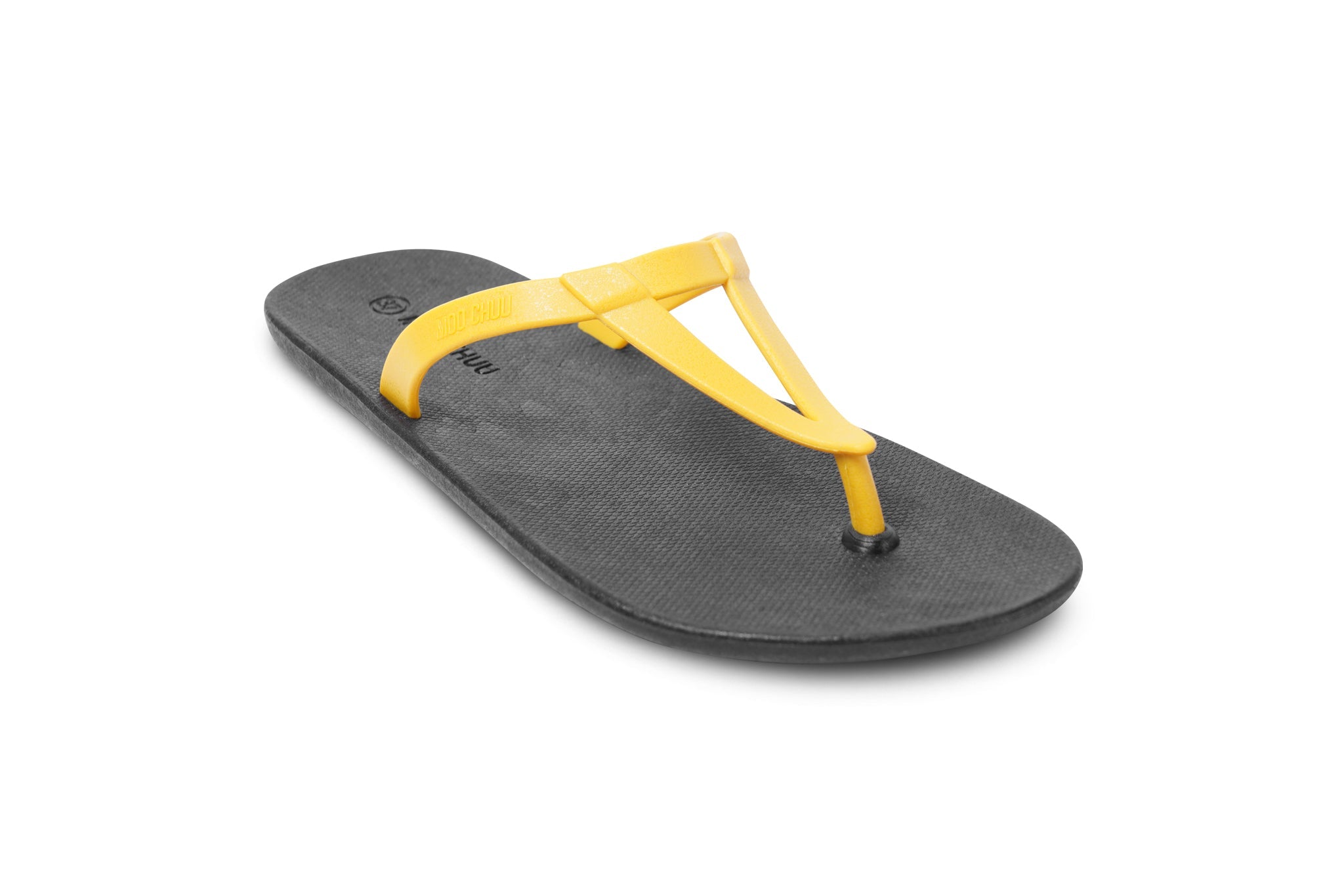 Eiffel Black Sole Yellow Strap