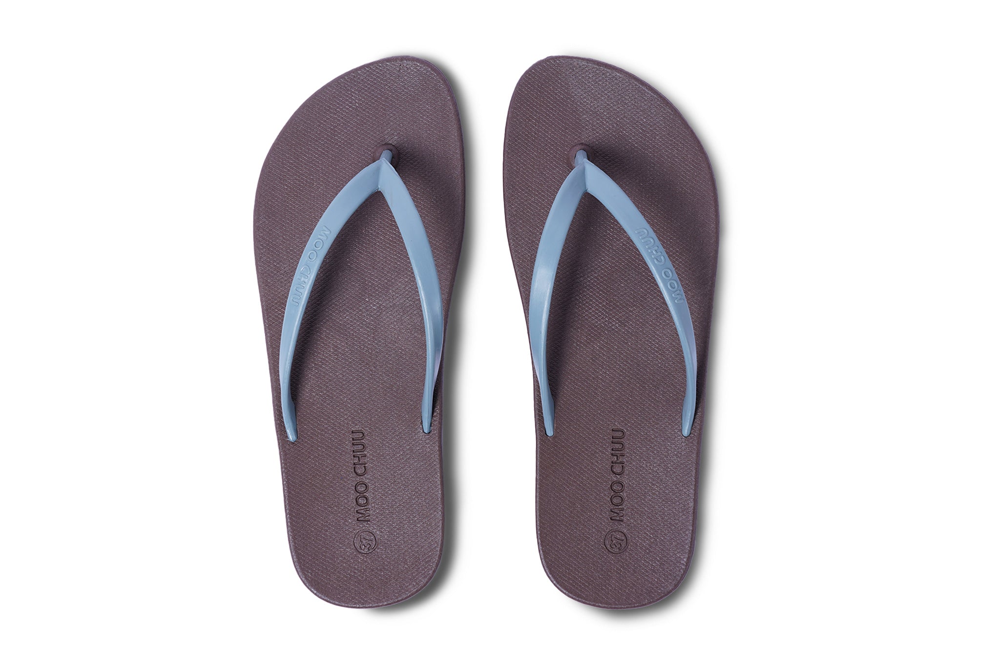 Dali Flippy Brown Sole Grey Strap