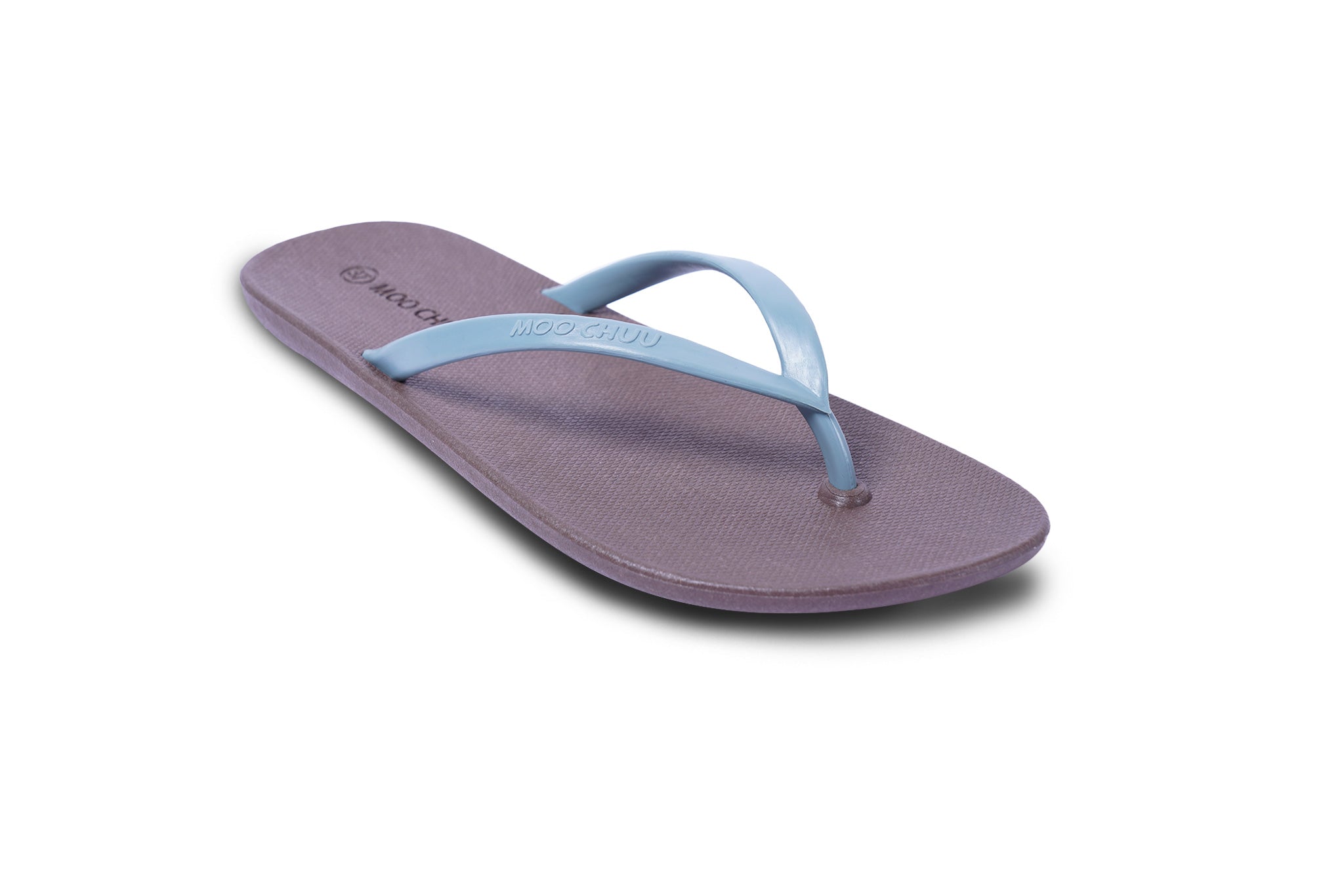 Dali Flippy Brown Sole Grey Strap