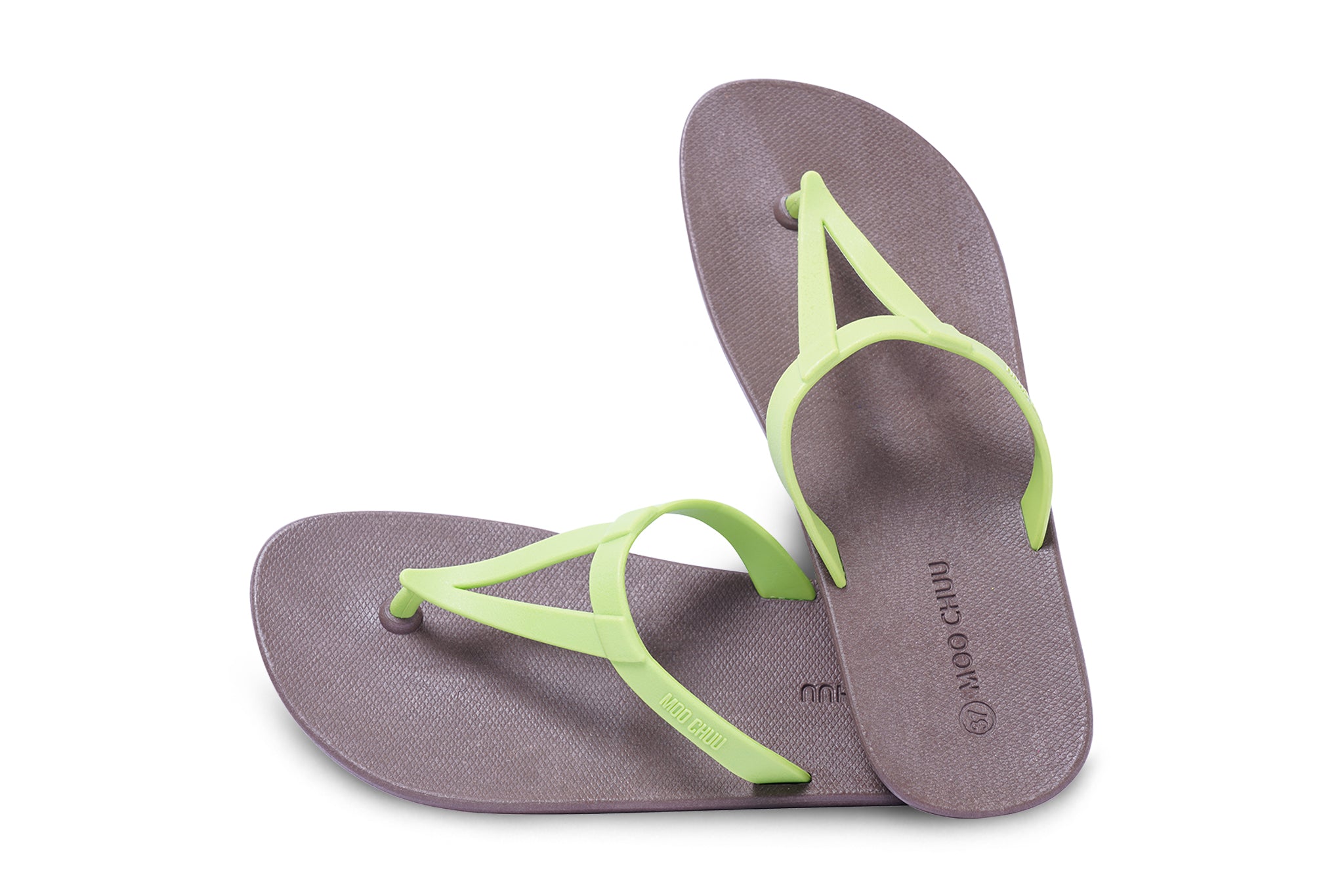 Eiffel Brown Sole Lime Strap