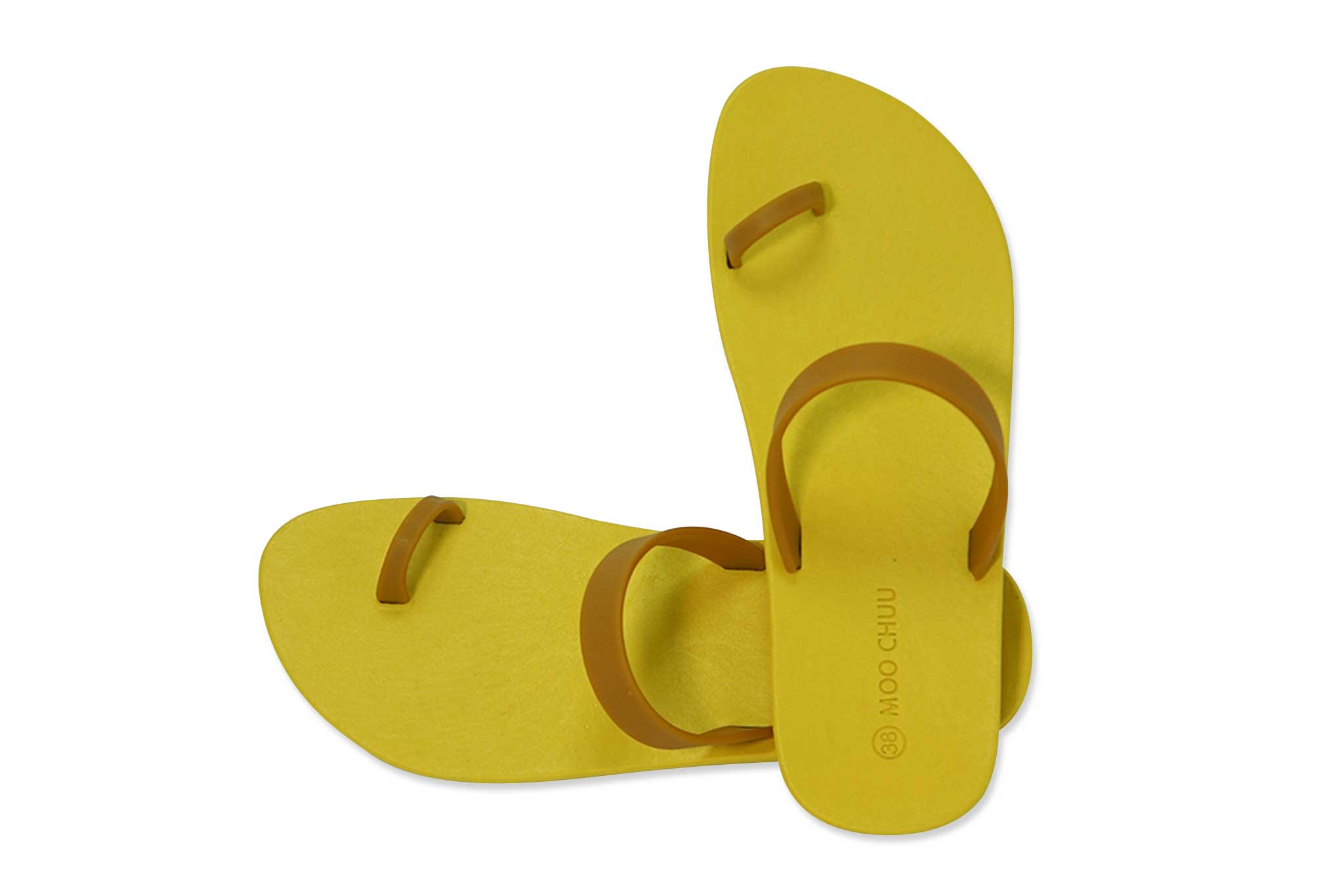Sweety Pop Yellow Sole Caramel Strap
