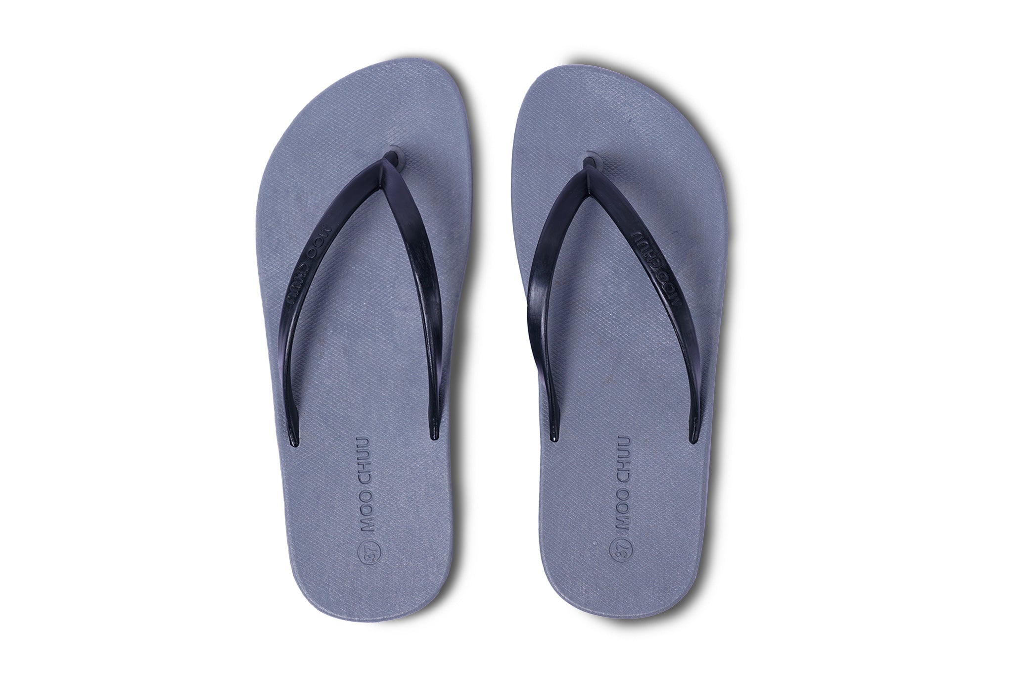 Dali Flippy Grey Sole Black Strap