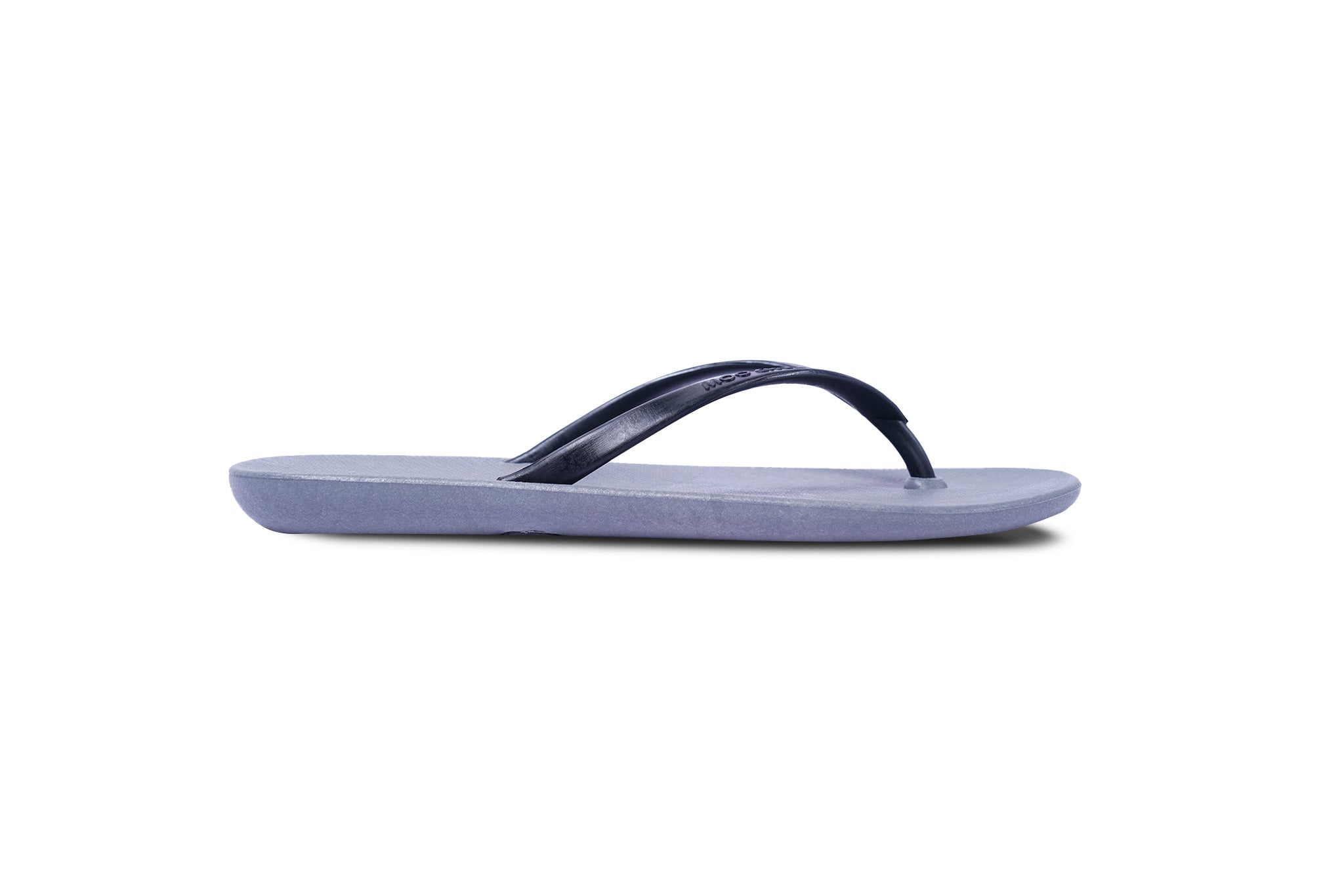 Dali Flippy Grey Sole Black Strap