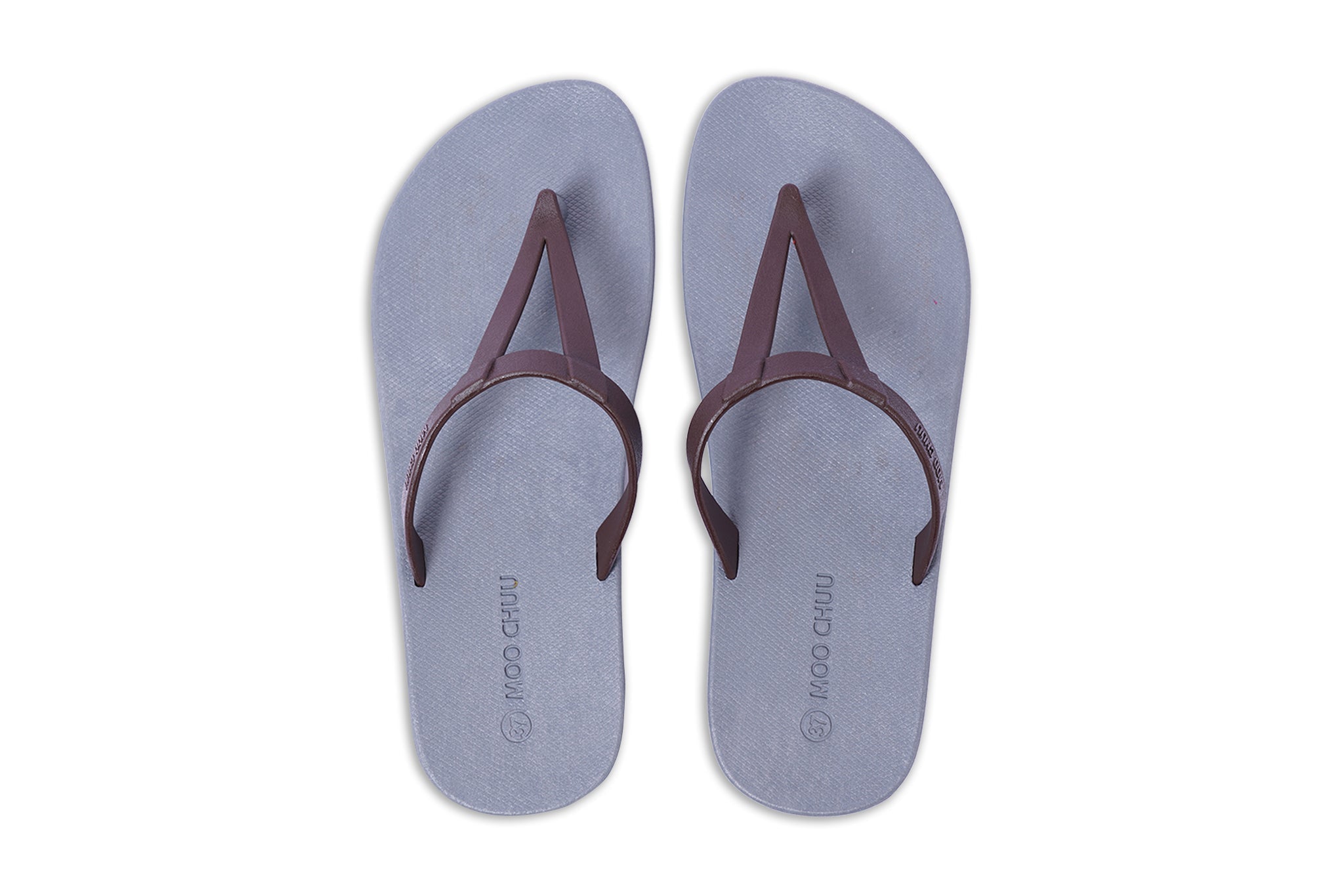 Eiffel Grey Sole Brown Strap
