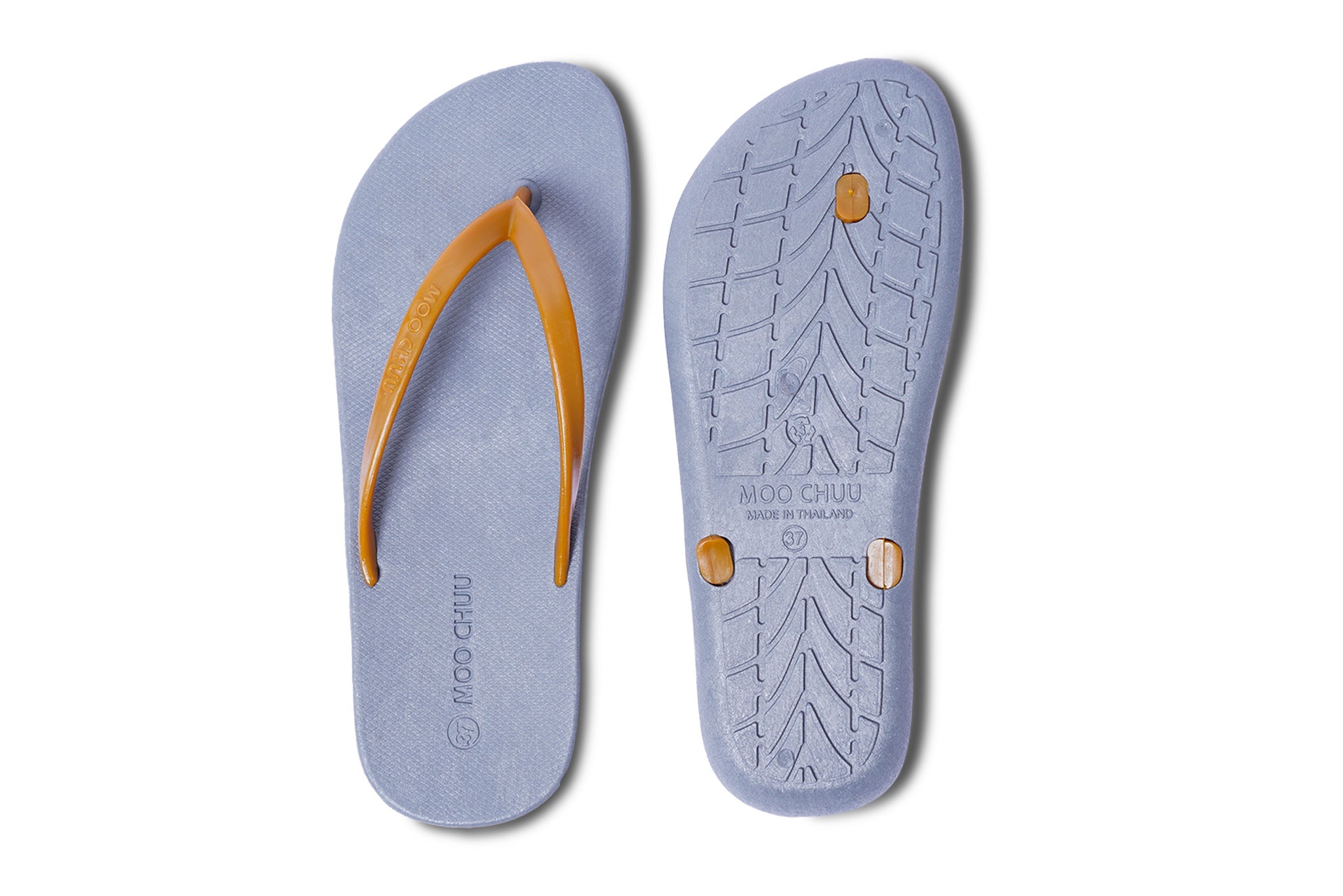 Dali Flippy Grey Sole Caramel Strap