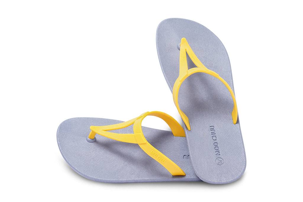 Eiffel Grey Sole Yellow Strap