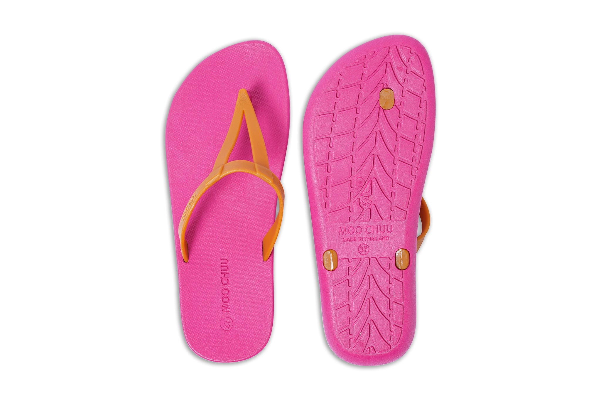 Eiffel Pink Sole Caramel Strap