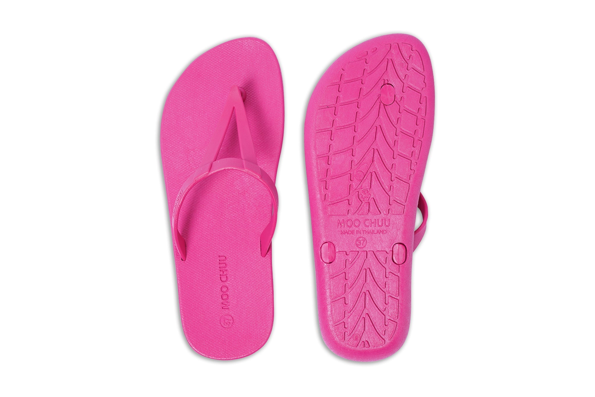 Eiffel Pink Sole Hot Pink Strap