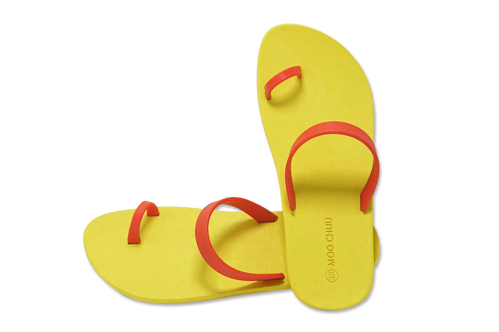 Sweety Pop Yellow Sole Red Strap