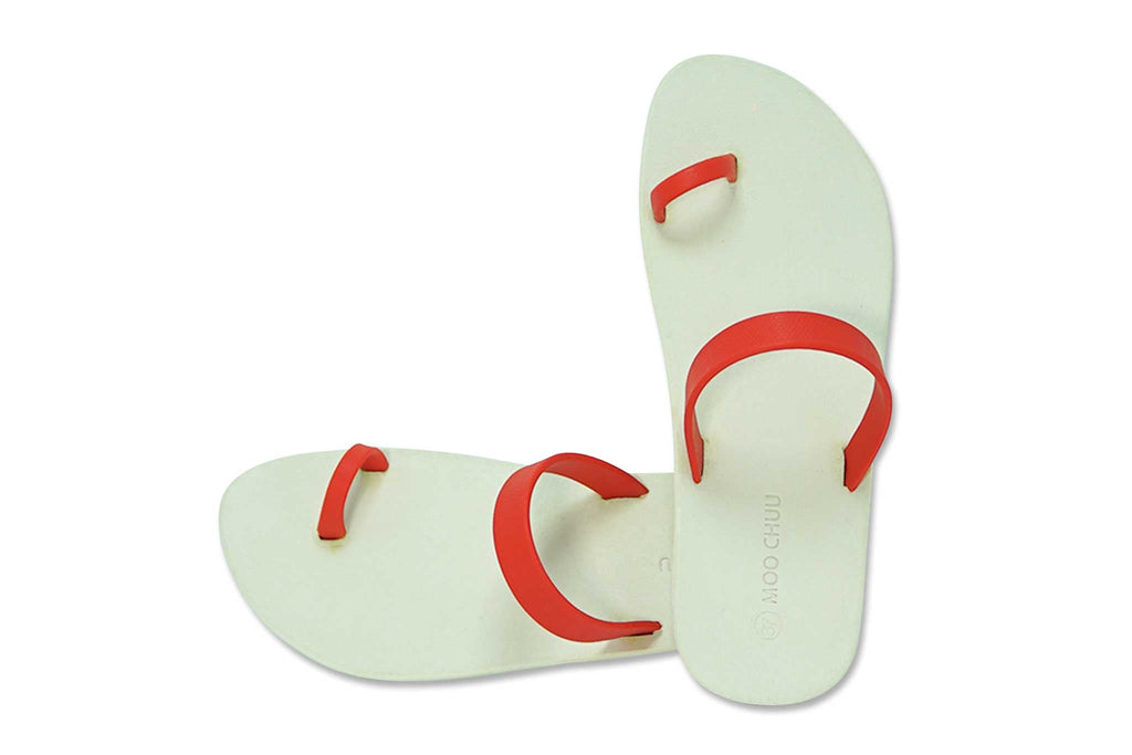 Sweety Pop White Sole Red Strap