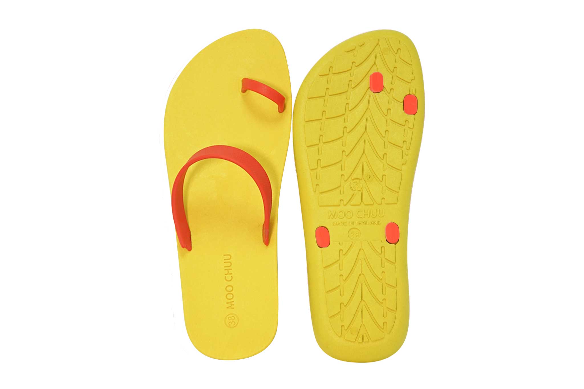 Sweety Pop Yellow Sole Red Strap