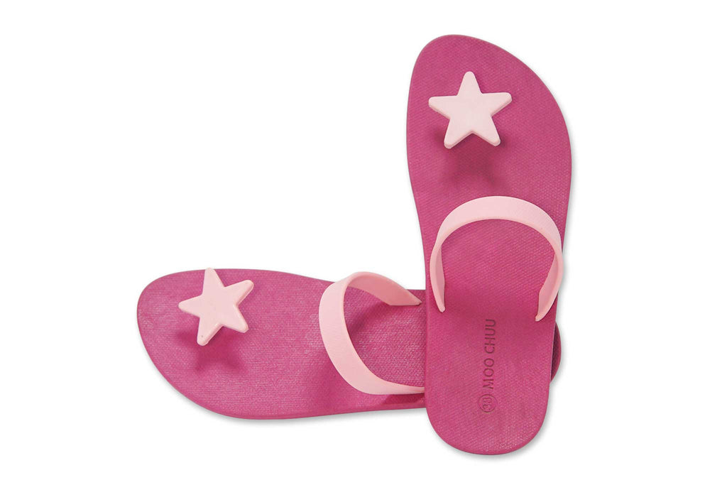 Sweety Star Pink Sole Light Pink Strap