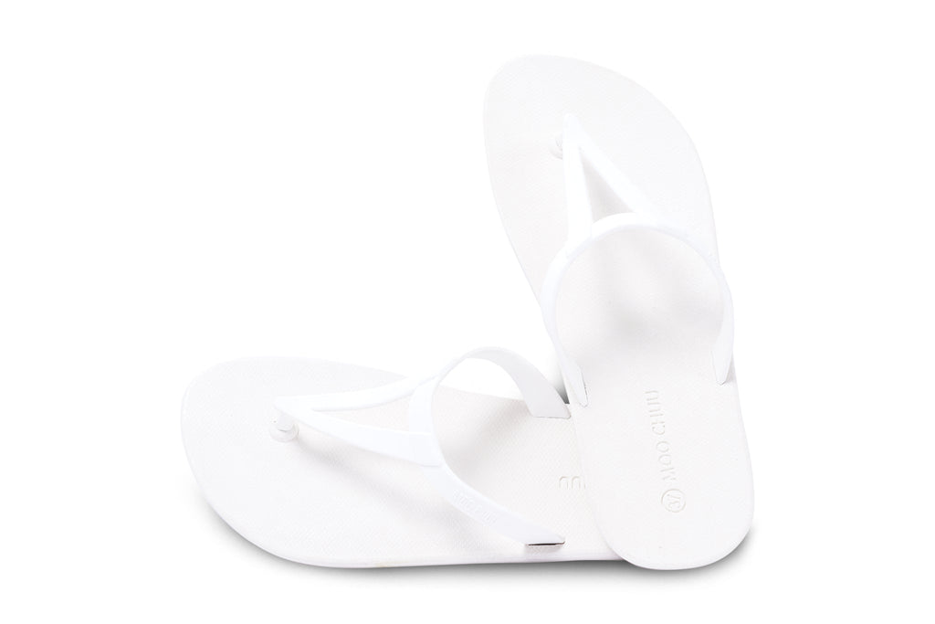 Eiffel White Sole White Strap