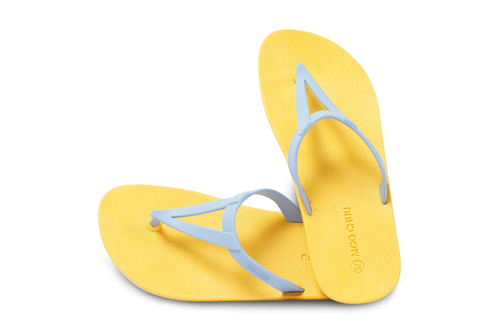 Eiffel Yellow Sole Grey Strap